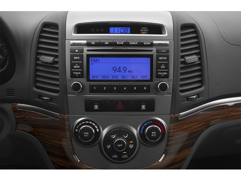 2012 Hyundai Santa Fe AWD 4dr V6 Auto GL Interior Shot 2