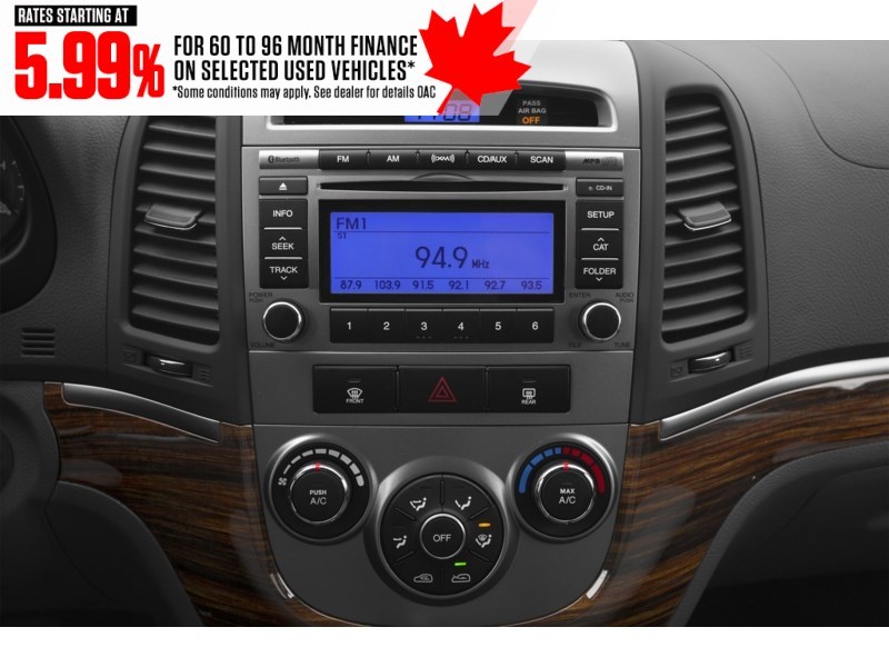 2012 Hyundai Santa Fe AWD 4dr V6 Auto Limited Interior Shot 2