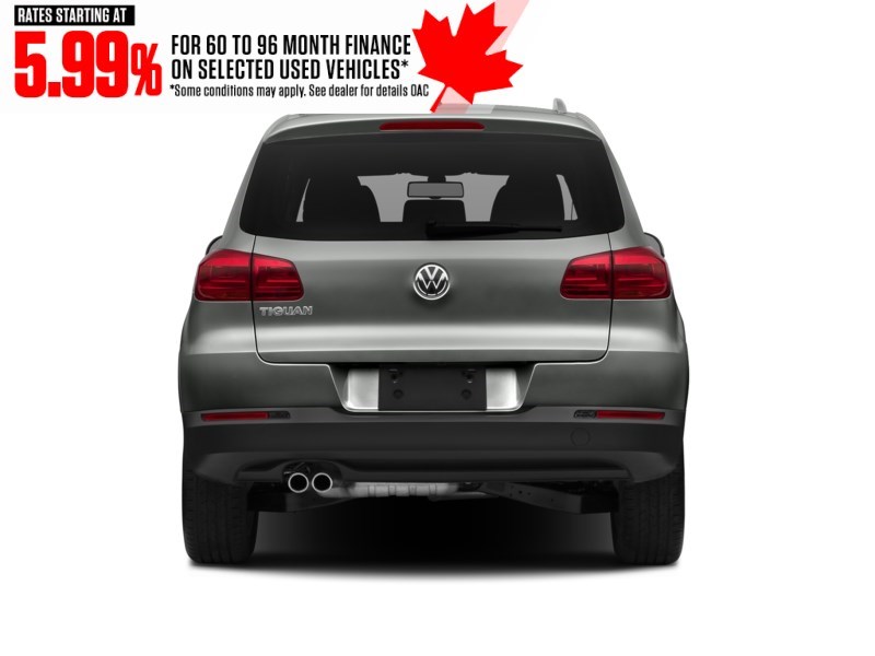 2017 Volkswagen Tiguan 4MOTION 4dr Comfortline Exterior Shot 8