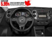 2017 Volkswagen Tiguan 4MOTION 4dr Comfortline Interior Shot 3