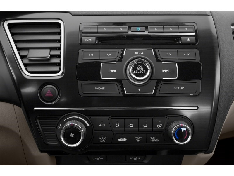 2013 Honda Civic 4dr Man EX - One Owner - Clean CarFax Interior Shot 2