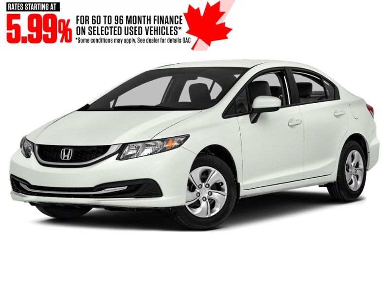 2014 Honda Civic 4dr CVT LX Exterior Shot 1