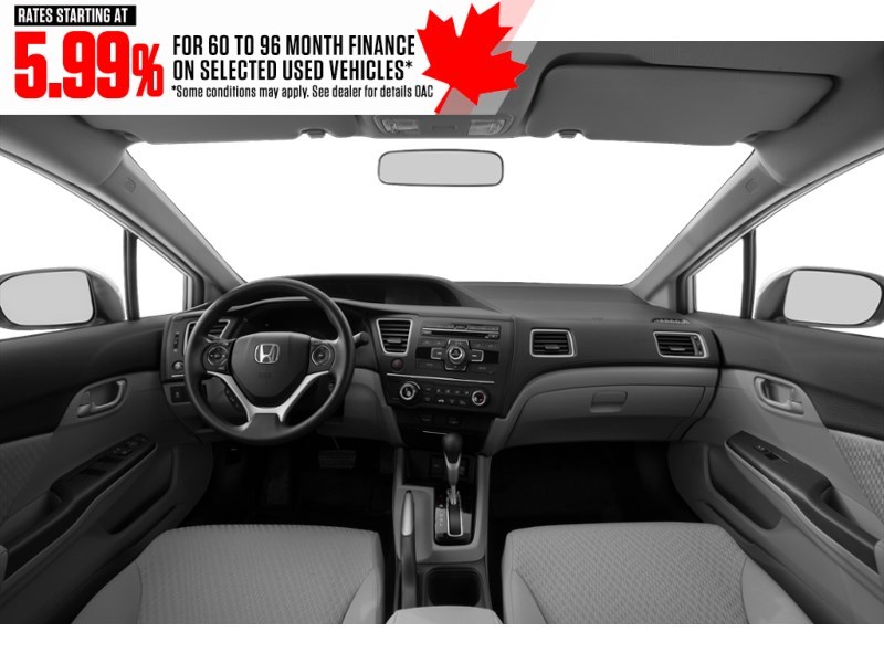 2014 Honda Civic 4dr CVT LX Interior Shot 7