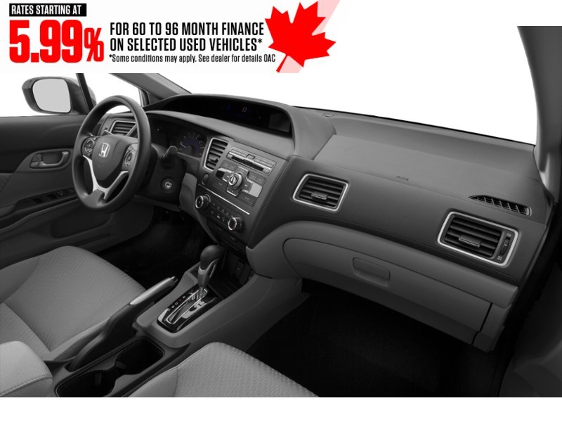 2014 Honda Civic 4dr CVT LX Interior Shot 1