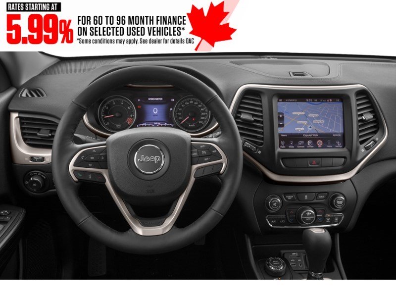 2018 Jeep Cherokee High Altitude 4x4 Interior Shot 3