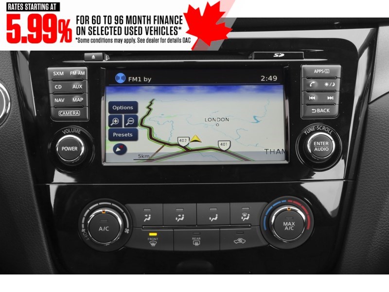 2016 Nissan Rogue AWD 4dr S Interior Shot 9