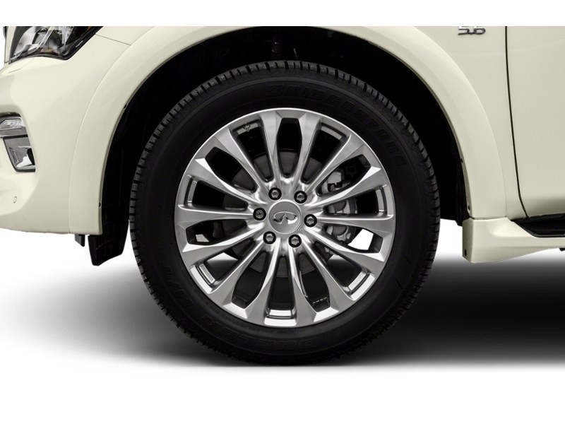 2016 INFINITI QX80 4WD 4dr 7-Passenger Exterior Shot 5