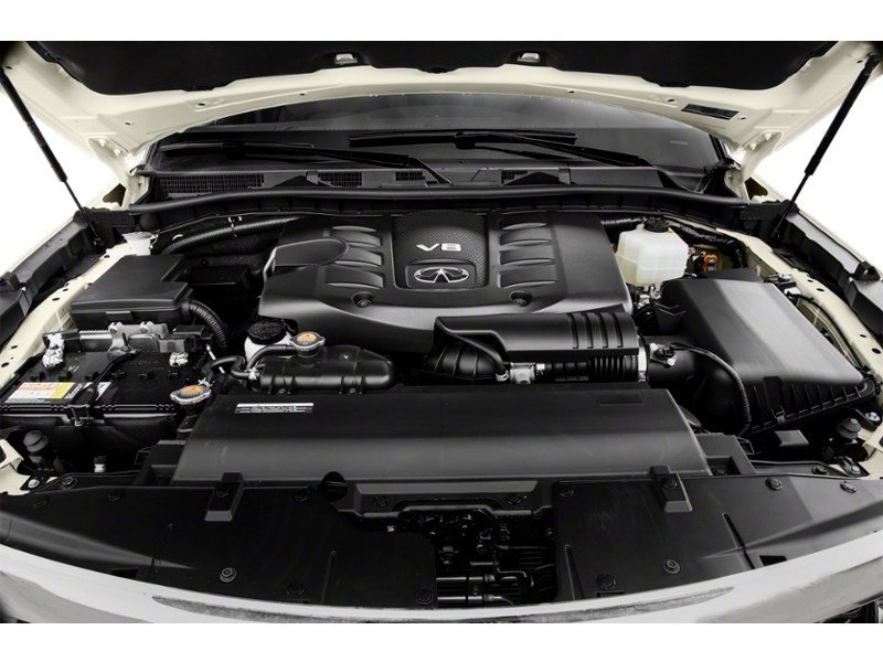 2016 INFINITI QX80 4WD 4dr 7-Passenger Exterior Shot 3