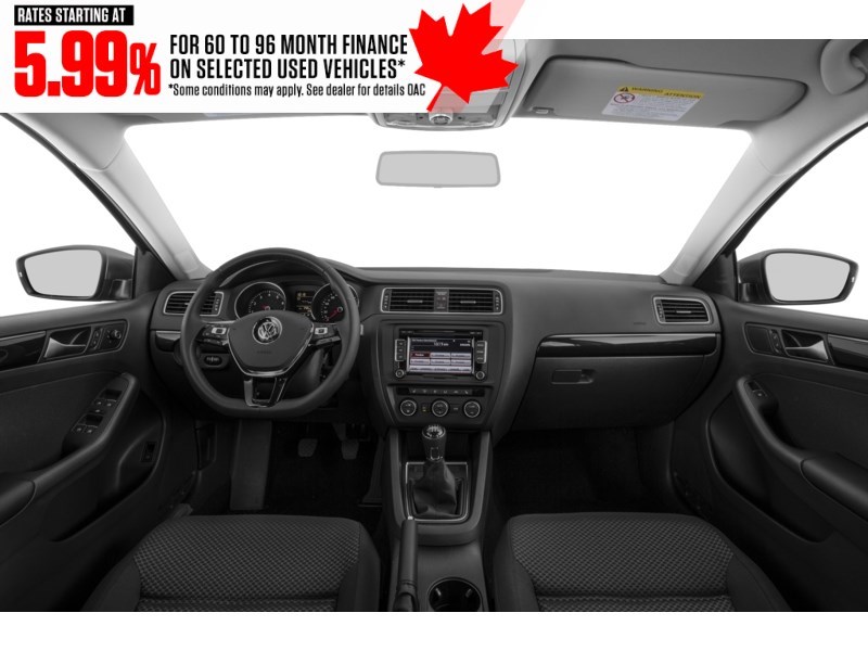 2015 Volkswagen Jetta 4dr 2.0L Auto Trendline+ Interior Shot 6