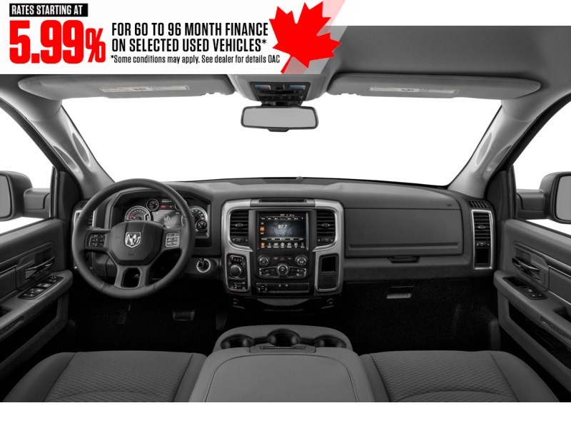 2021 RAM 1500 Classic SLT 4x4 Crew Cab 5'7" Box Interior Shot 6