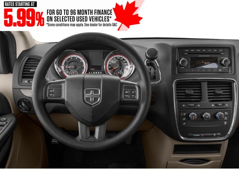 2017 Dodge Grand Caravan 4dr Wgn SXT Interior Shot 3