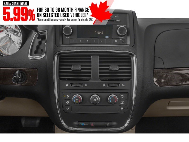 2019 Dodge Grand Caravan Canada Value Package 2WD Interior Shot 2