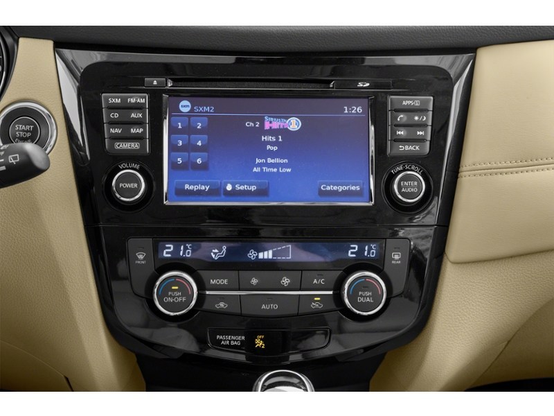2017 Nissan Rogue AWD 4dr SL Platinum Interior Shot 2