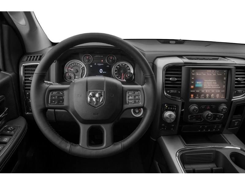 2017 RAM 1500 4WD Quad Cab 140.5" Sport Interior Shot 3