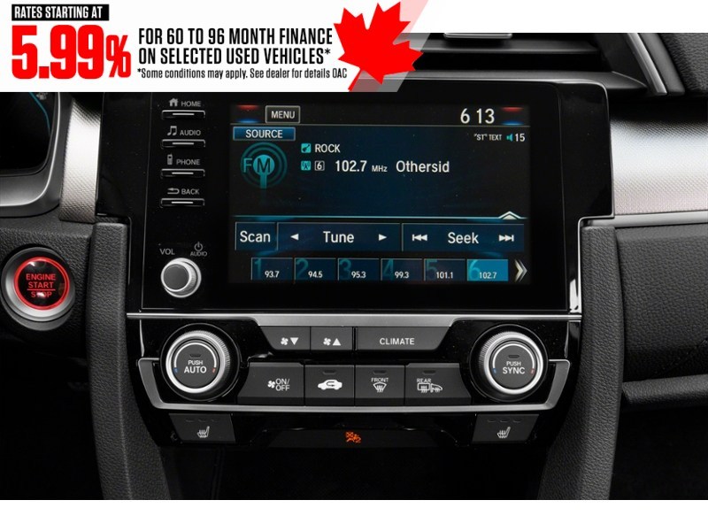 2021 Honda Civic EX CVT Interior Shot 2
