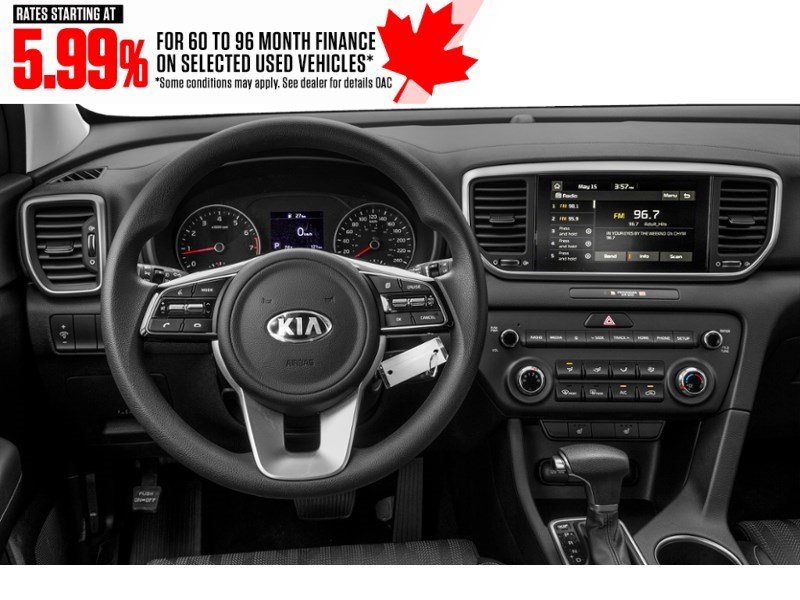2020 Kia Sportage LX AWD Interior Shot 3