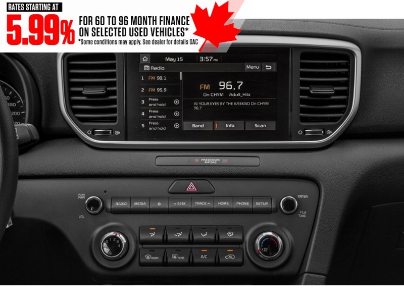 2020 Kia Sportage LX AWD Interior Shot 2
