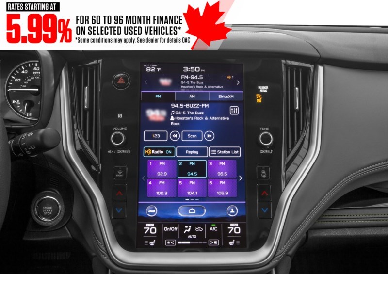 2021 Subaru Outback 2.4i Outdoor XT Interior Shot 2