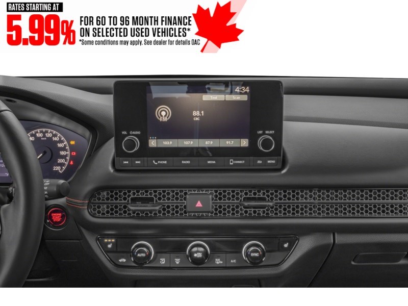 2024 Honda HR-V Sport-B AWD CVT Interior Shot 2