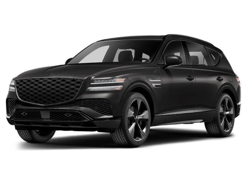 2026 Genesis GV80 3.5T Prestige 7P Black Exterior Shot 1