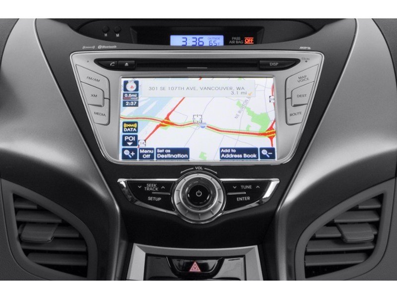 2013 Hyundai Elantra 4dr Sdn Auto GLS Interior Shot 8