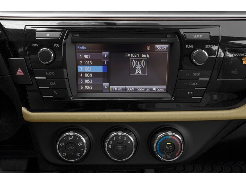 2014 Toyota Corolla 4dr Sdn CVT LE Interior Shot 2