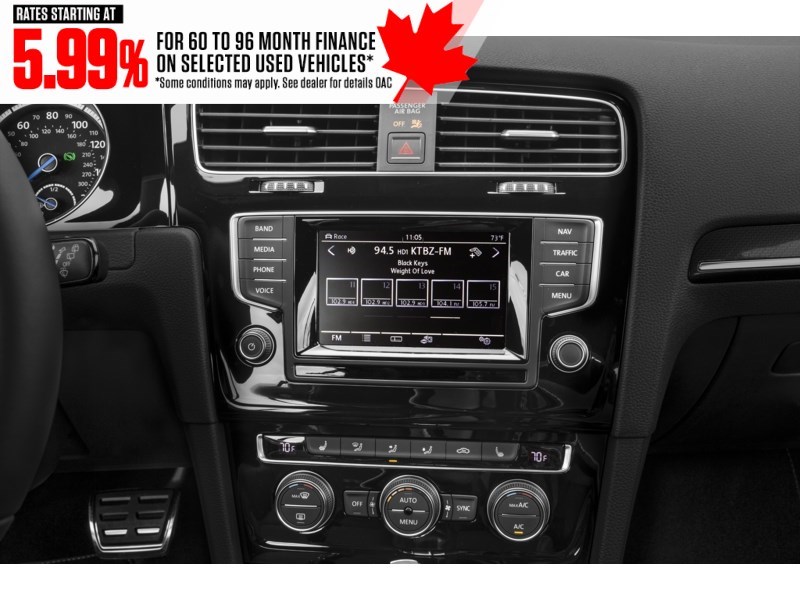 2017 Volkswagen Golf R 5dr HB Man Interior Shot 2