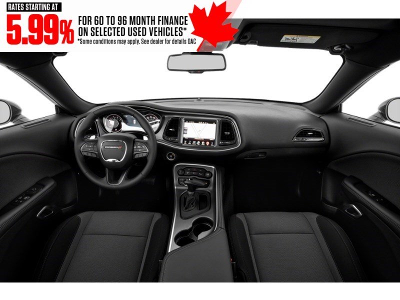 2017 Dodge Challenger 2dr Cpe R/T Shaker Interior Shot 6