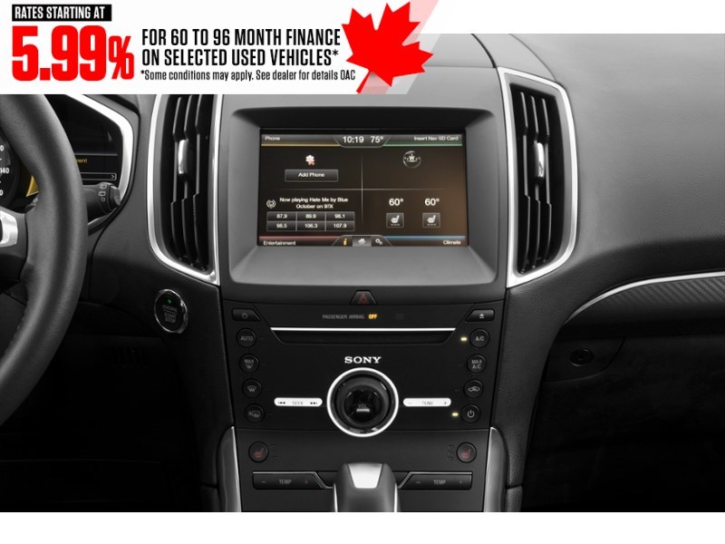 2016 Ford Edge 4dr Sport AWD Interior Shot 2