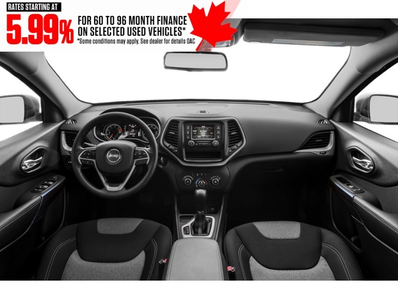 2017 Jeep Cherokee 4WD 4dr Altitude Interior Shot 6