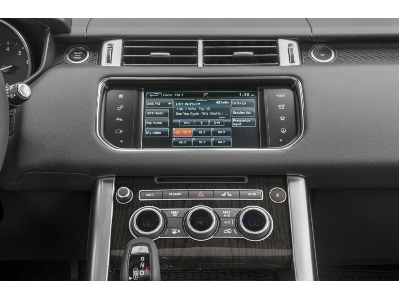 2016 Land Rover Range Rover Sport 4WD 4dr V8 SC Dynamic Interior Shot 2
