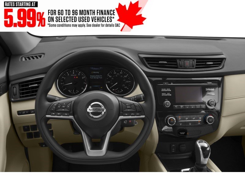 2019 Nissan Rogue FWD S Interior Shot 3