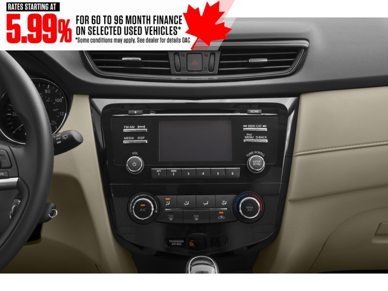 2017 Nissan Rogue AWD 4dr S Interior Shot 2