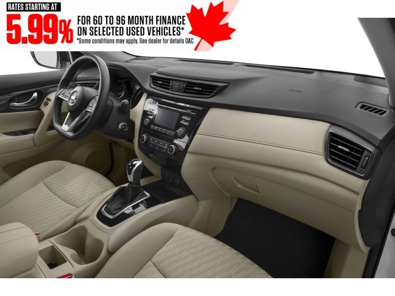 2019 Nissan Rogue FWD S Interior Shot 1