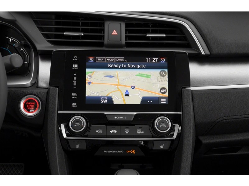 2018 Honda Civic Touring CVT Interior Shot 8