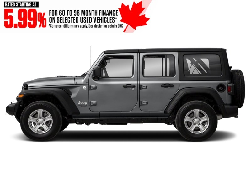 2018 Jeep Wrangler Unlimited Sport 4x4 Exterior Shot 7