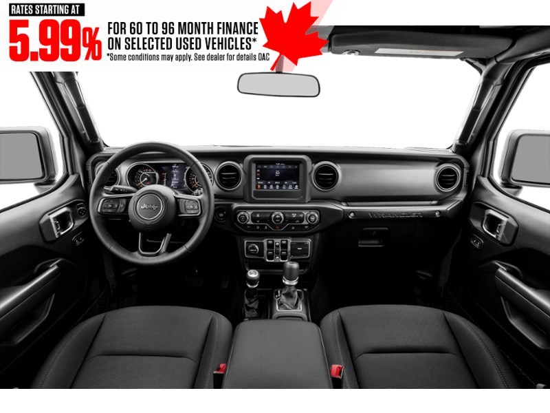 2018 Jeep Wrangler Unlimited Sport 4x4 Interior Shot 6