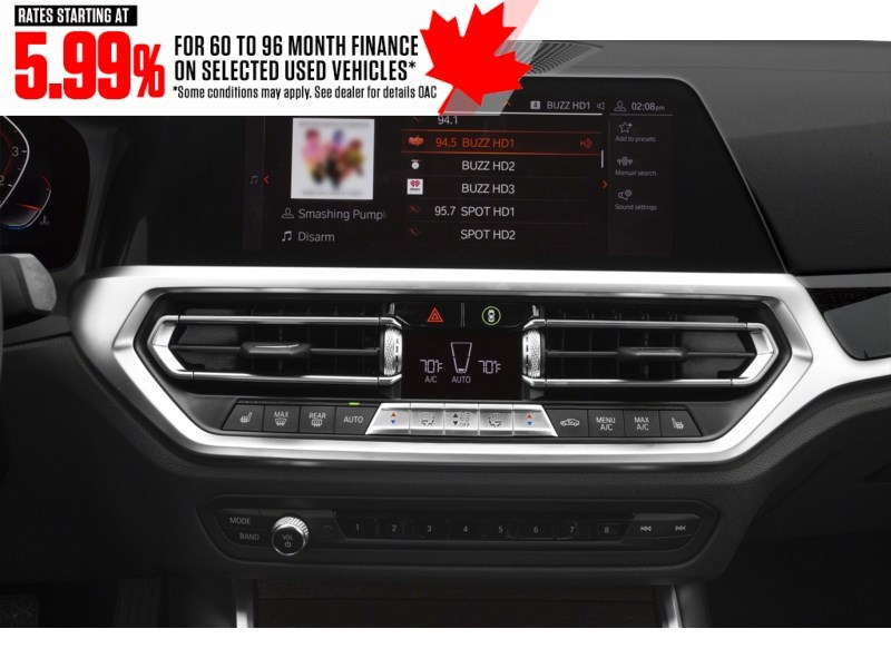 2020 BMW 330 330i xDrive Sedan North America Interior Shot 2