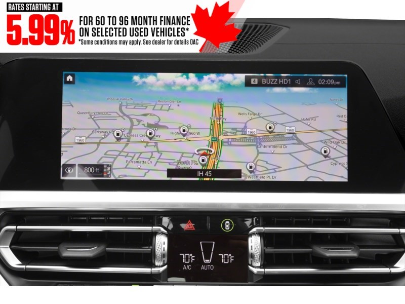 2020 BMW 330 330i xDrive Sedan North America Interior Shot 8