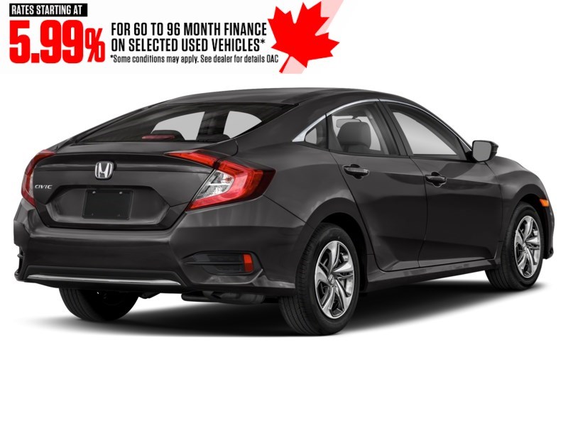 2019 Honda Civic LX CVT Exterior Shot 2