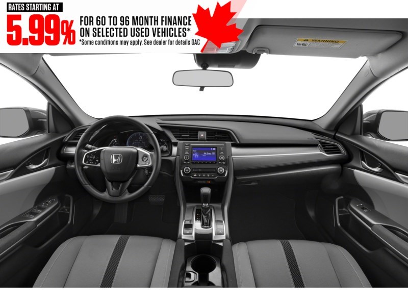 2019 Honda Civic LX CVT Interior Shot 6