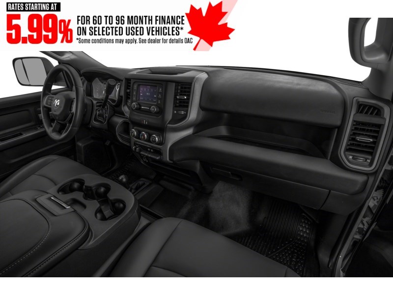 2022 RAM 2500 Big Horn 4x4 Crew Cab 6'4" Box Interior Shot 1
