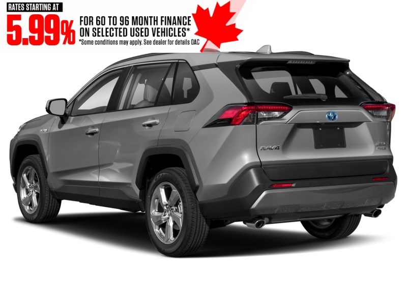 2021 Toyota RAV4 Hybrid Hybrid Limited AWD Exterior Shot 9