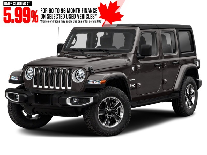 2020 Jeep Wrangler Unlimited Sahara 4x4 Exterior Shot 1