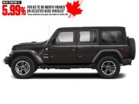 2020 Jeep Wrangler Unlimited Sahara 4x4 Exterior Shot 6