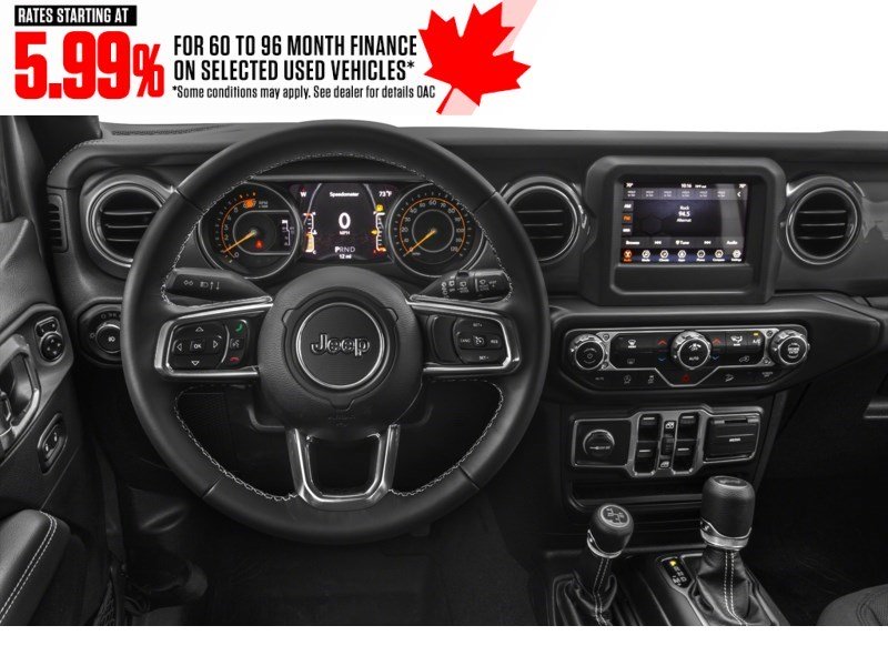 2021 Jeep Wrangler Unlimited Unlimited Altitude 4x4 Interior Shot 3