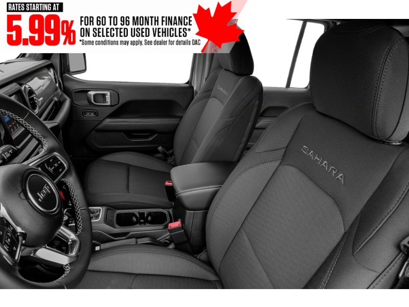 2020 Jeep Wrangler Unlimited Sahara 4x4 Interior Shot 4