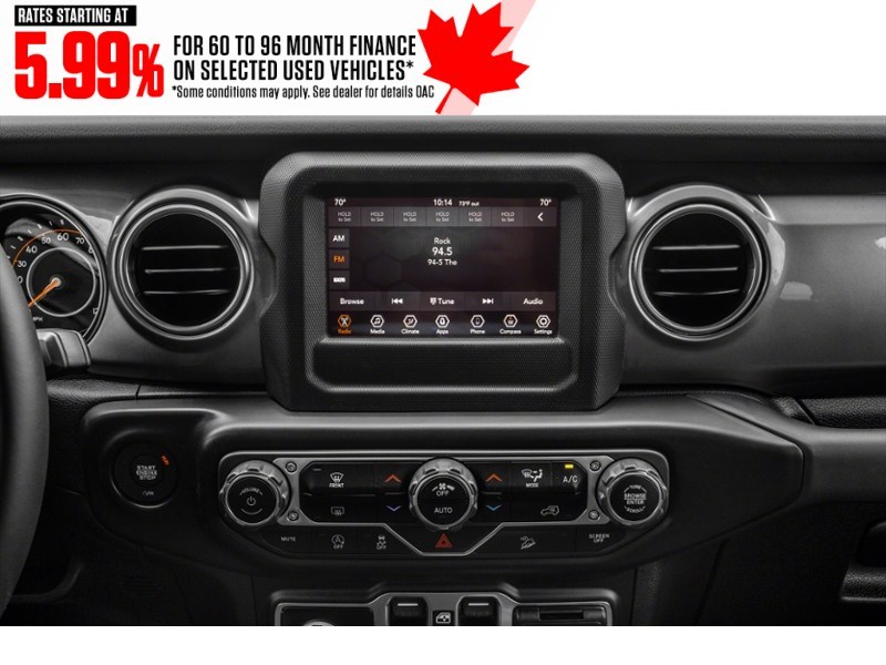 2020 Jeep Wrangler Unlimited Sahara 4x4 Interior Shot 2