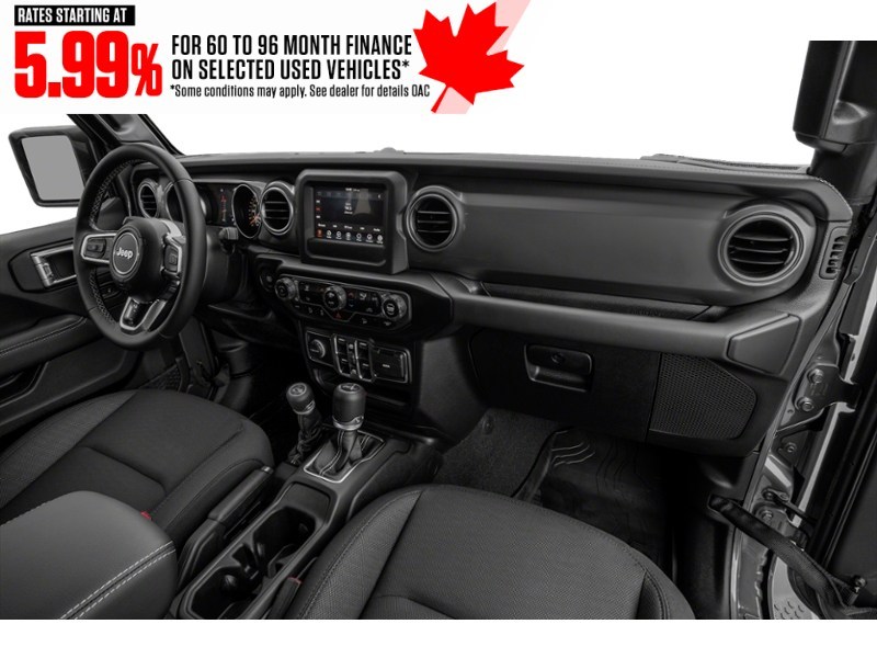 2022 Jeep Wrangler Unlimited Unlimited Sahara Altitude 4x4 Interior Shot 1