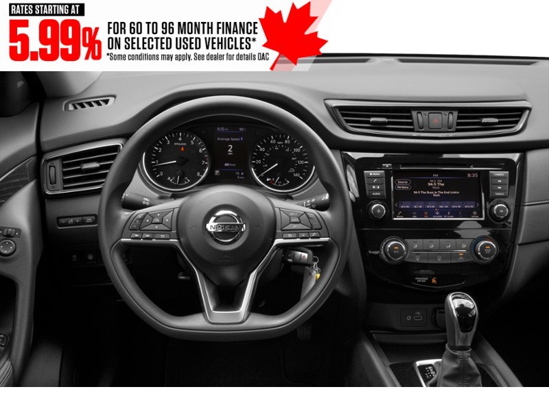 2020 Nissan Rogue AWD S Interior Shot 2